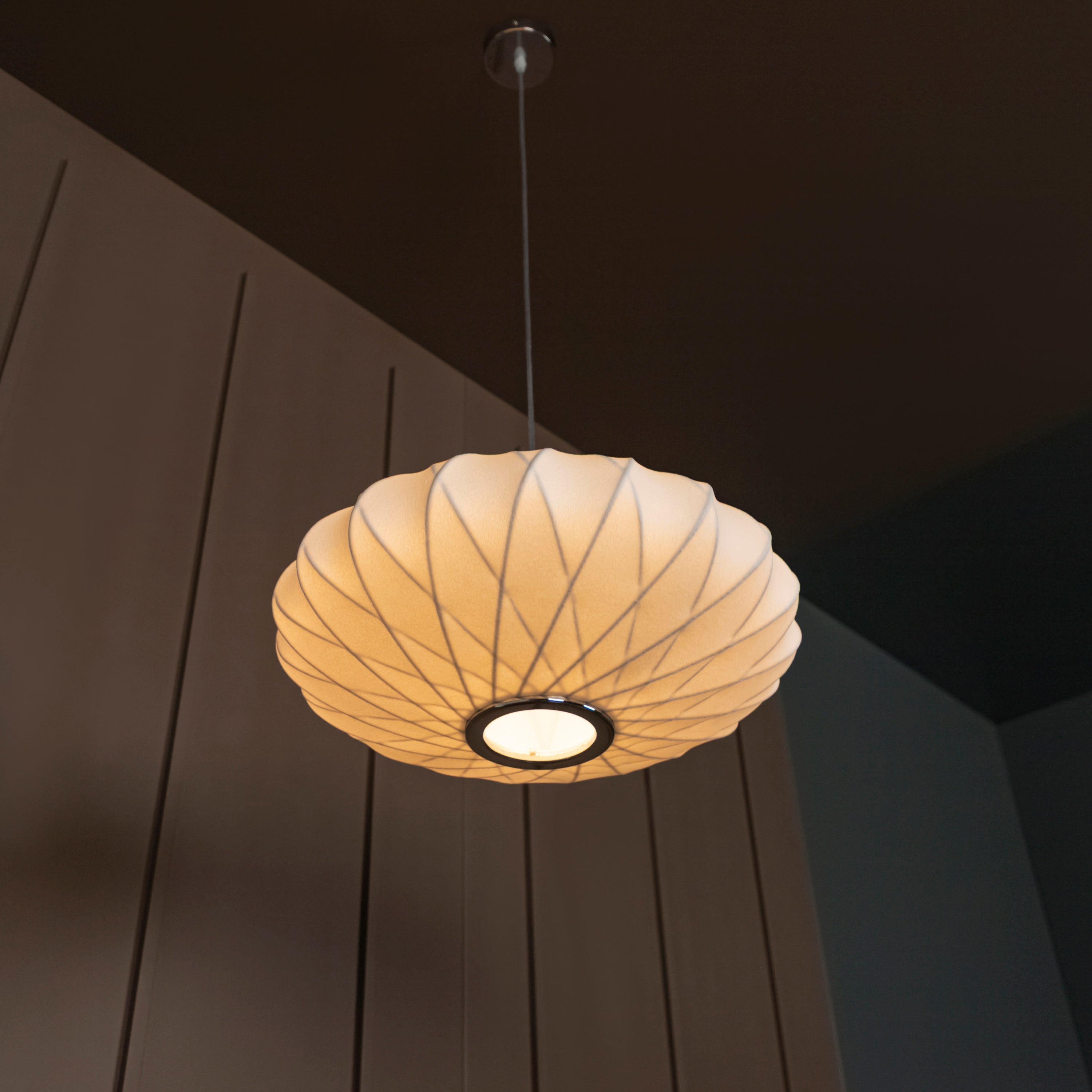 Star Soft Touch White Cross Ellipse Pendant Light Chandelier 50 Cm