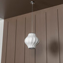 Star Soft Touch White Cross Pendant Light Chandelier 30 Cm