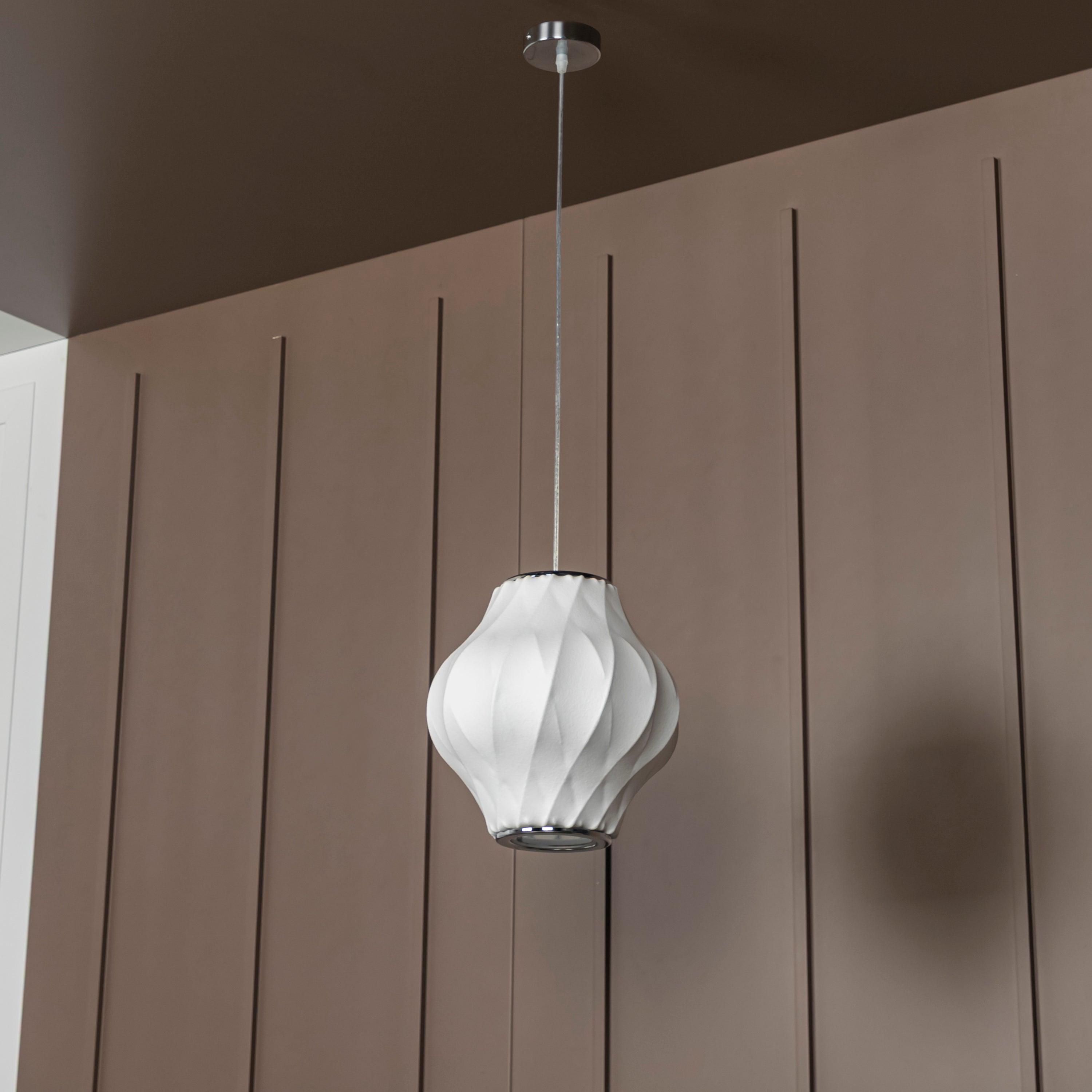 Star Soft Touch White Cross Pendant Light Chandelier 30 Cm