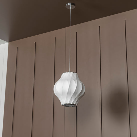 Star Soft Touch White Cross Pendant Light Chandelier 30 Cm