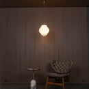 Star Soft Touch White Cross Pendant Light Chandelier 30 Cm