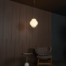 Star Soft Touch White Cross Pendant Light Chandelier 30 Cm