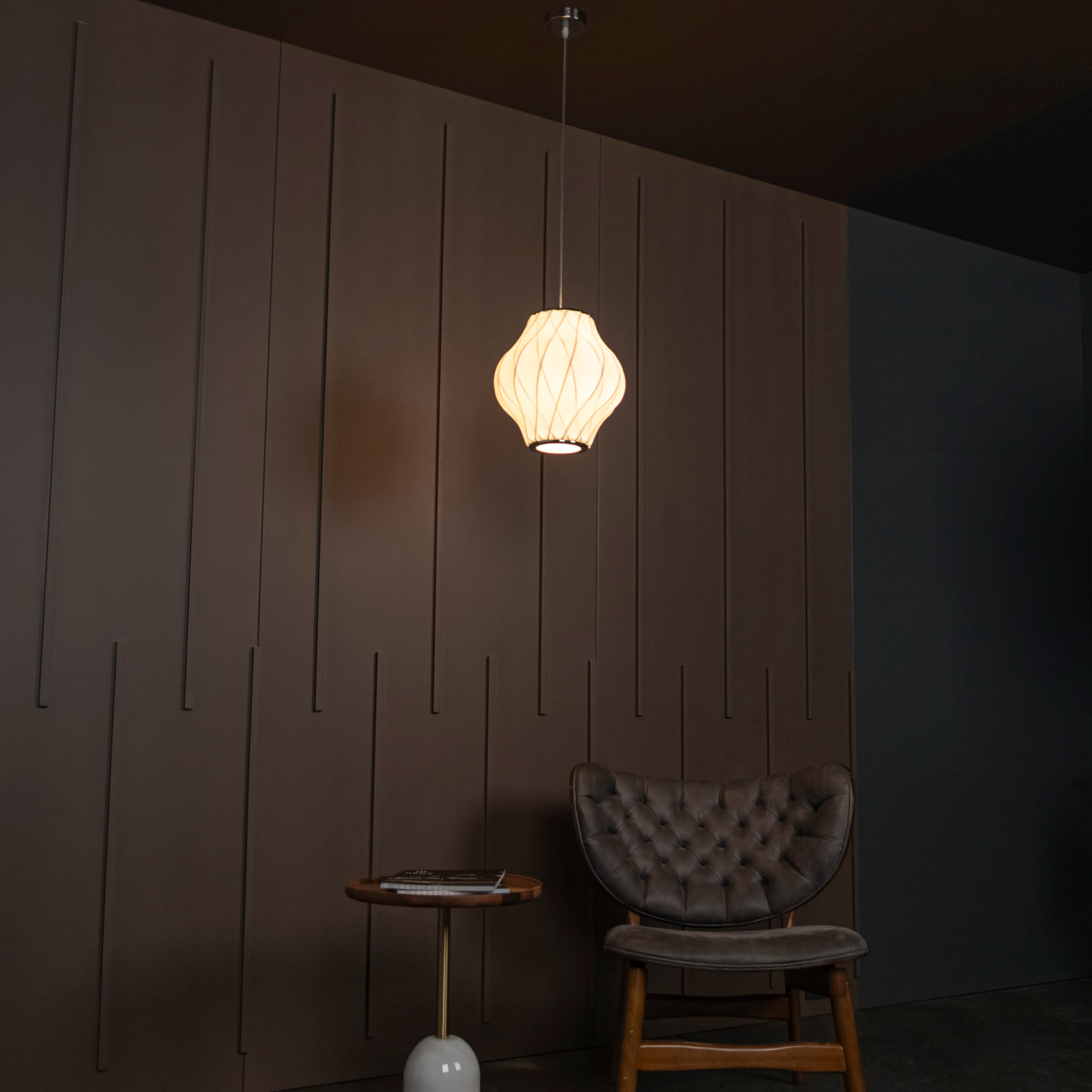 Star Soft Touch White Cross Pendant Light Chandelier 30 Cm