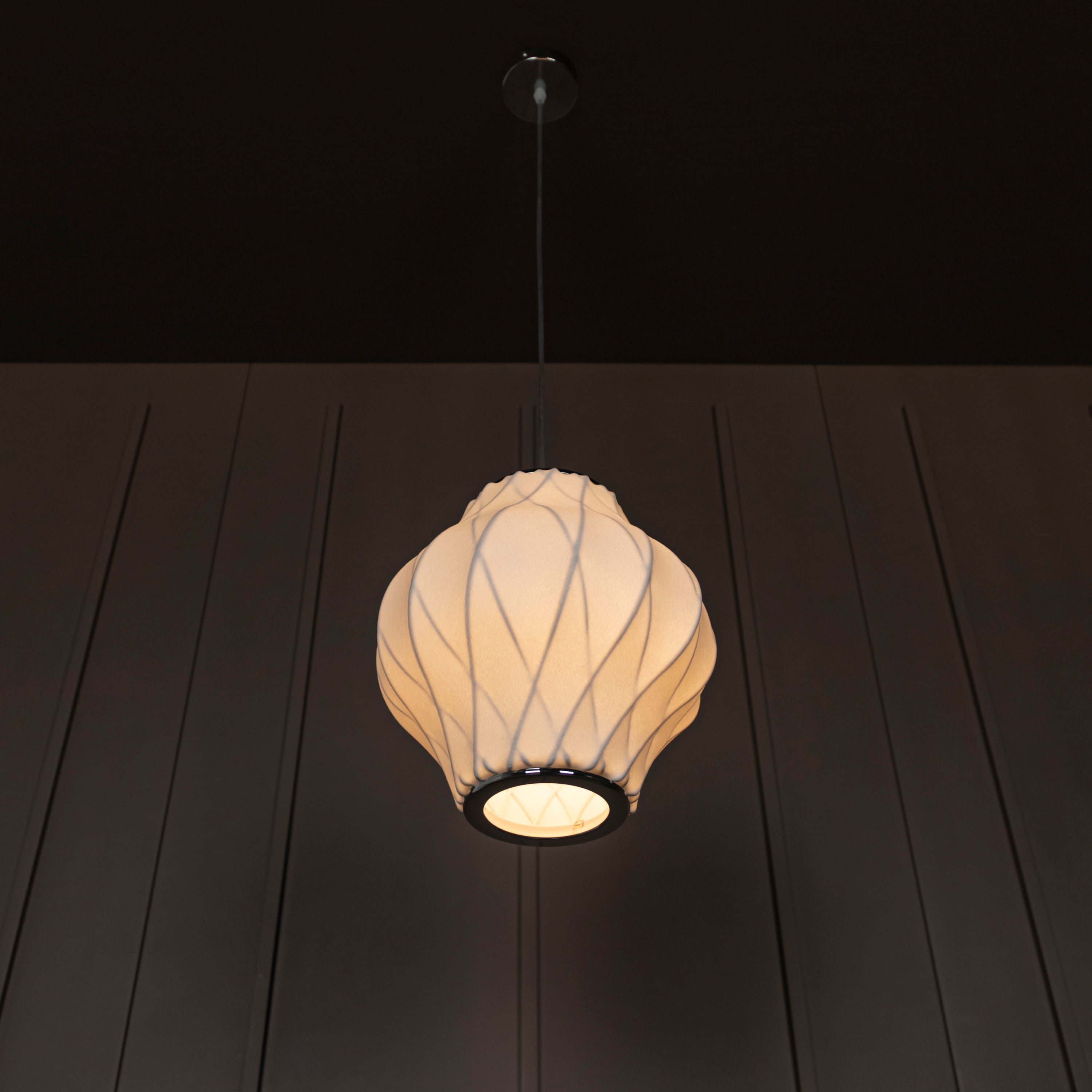 Star Soft Touch White Cross Pendant Light Chandelier 30 Cm