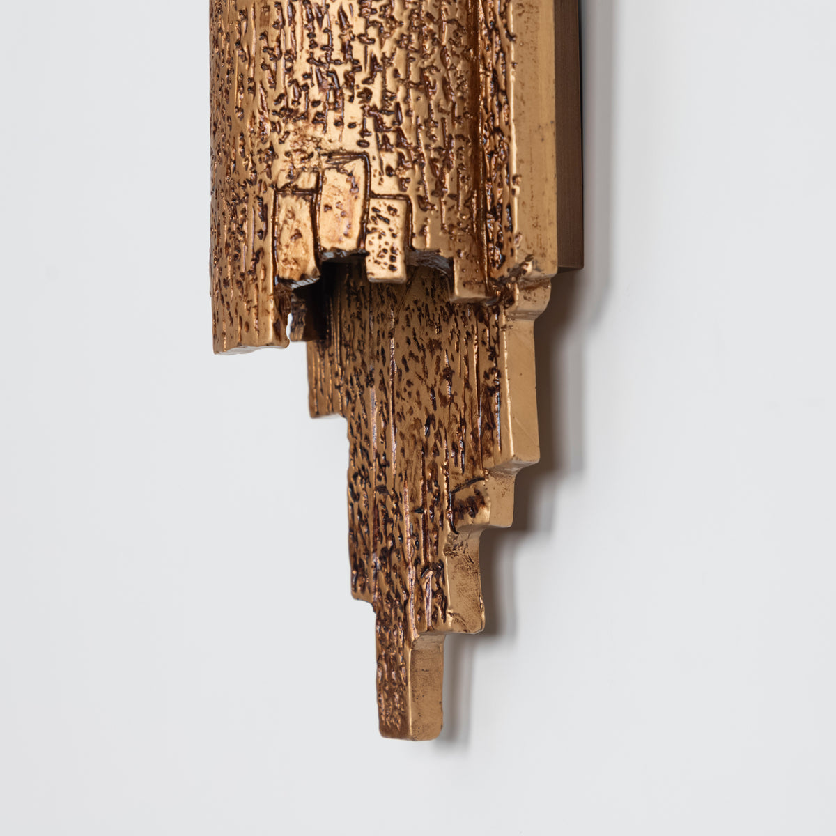 Belarus Resin Protected Dark Antique Wall Sconce