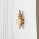 Brüksel Gold Marble Small Wall Sconce