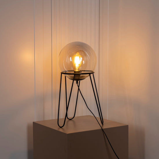 Karatay 25' Table Lamp Black | Modern Decorative Lighting For Homes & Hotels