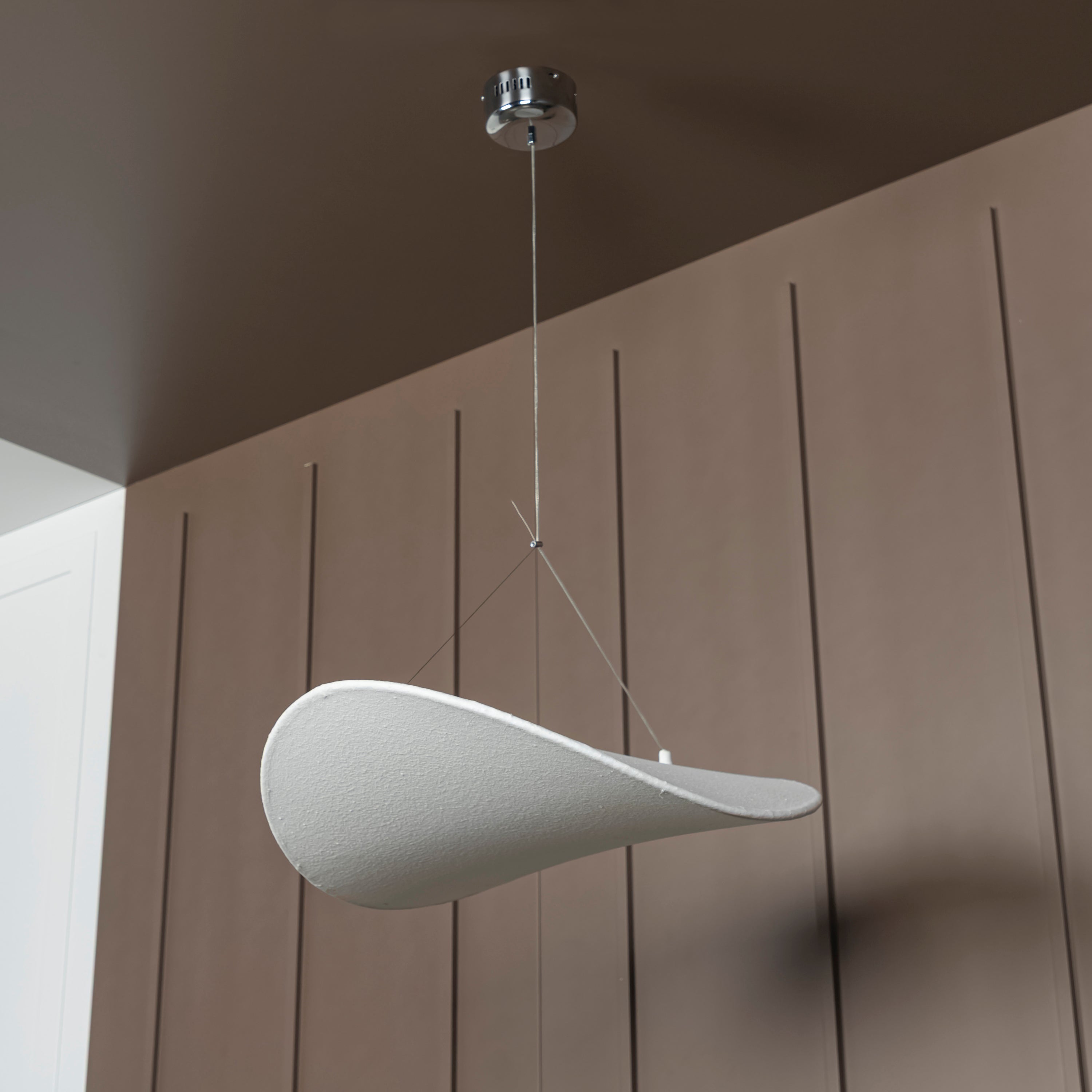 Galaxy Soft Touch White Pendant Light Chandelier 60 Cm