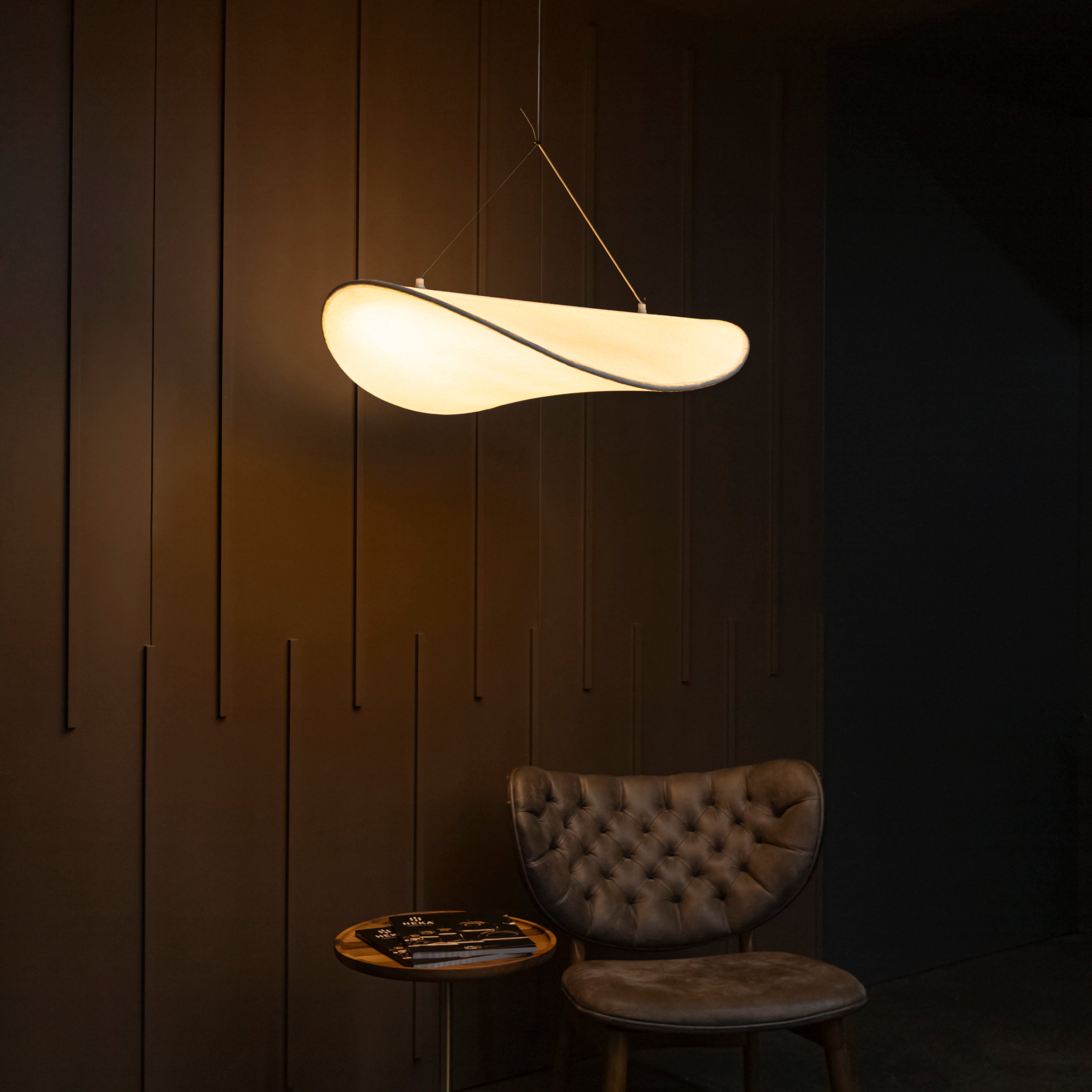 Galaxy Soft Touch White Pendant Light Chandelier 80 Cm