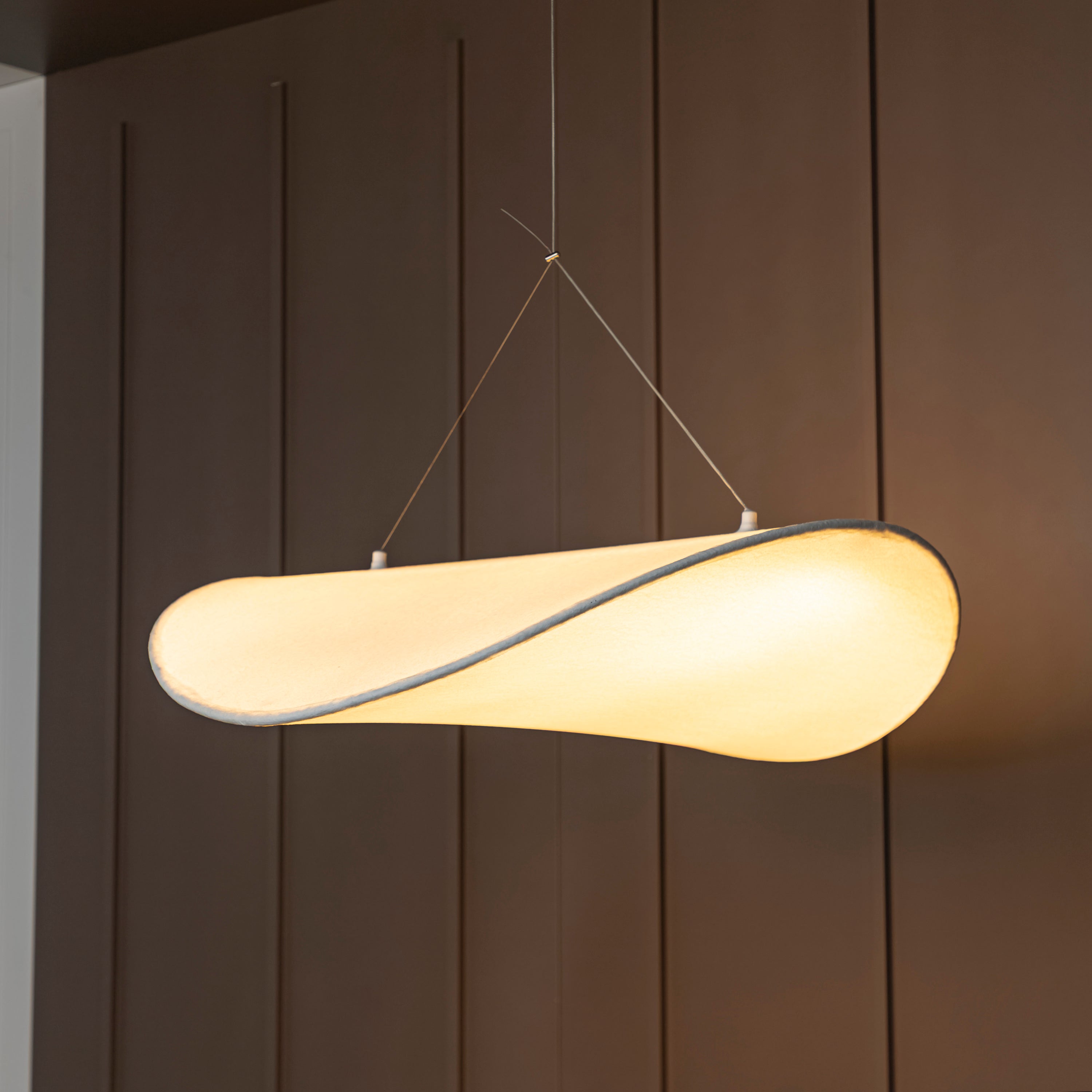 Galaxy Soft Touch White Pendant Light Chandelier 80 Cm