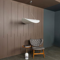 Galaxy Soft Touch White Pendant Light Chandelier 80 Cm