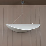 Galaxy Soft Touch White Pendant Light Chandelier 100 Cm
