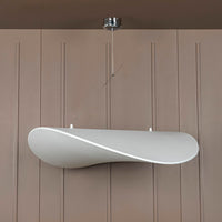 Galaxy Soft Touch White Pendant Light Chandelier 100 Cm