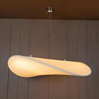 Galaxy Soft Touch White Pendant Light Chandelier 100 Cm