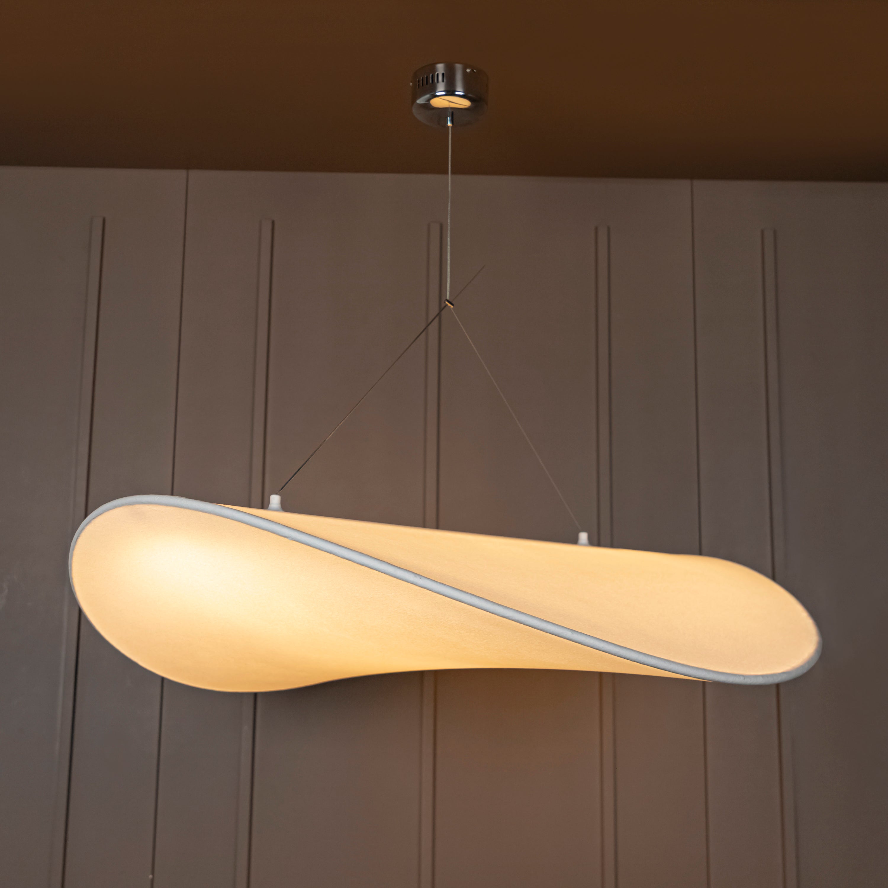 Galaxy Soft Touch White Pendant Light Chandelier 100 Cm