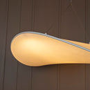Galaxy Soft Touch White Pendant Light Chandelier 100 Cm