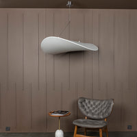 Galaxy Soft Touch White Pendant Light Chandelier 100 Cm