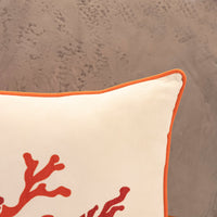Coral Single Branch Coral 55X55 Pillow