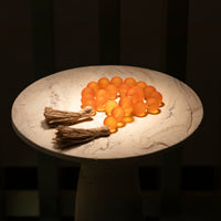 Amber Glass Beaded Decorative Object 78Cm | Modern Decorative Lighting For Homes & Hotels