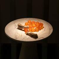 Amber Glass Beaded Decorative Object 78Cm | Modern Decorative Lighting For Homes & Hotels