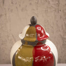 Green Claret Red Cube 23X36Cm