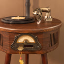 Brown-Black Gramophone - Music Player