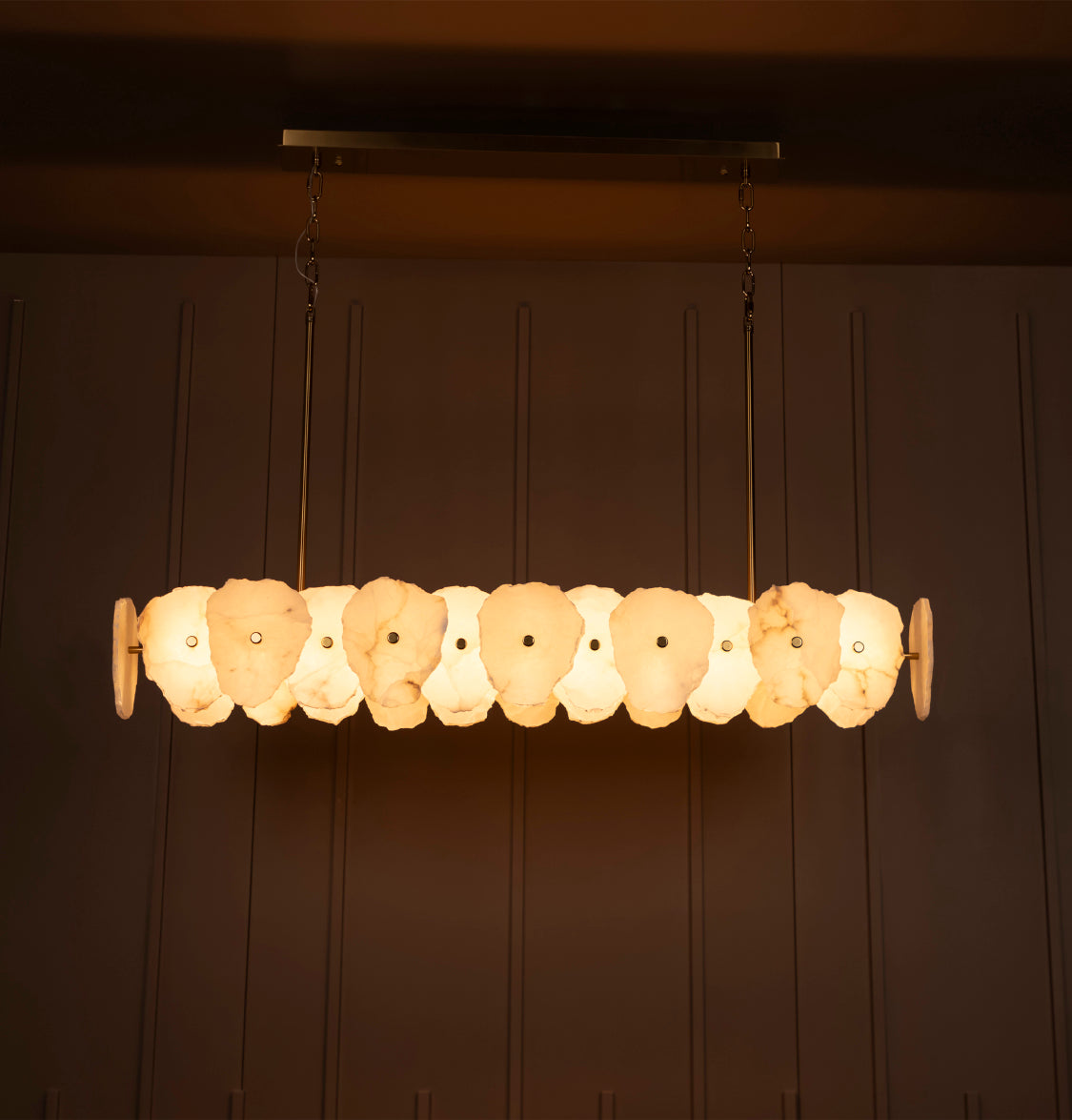 Anvers Antique Marble Dining Table Top Led Chandelier - Heka Lighting & Trading Limited