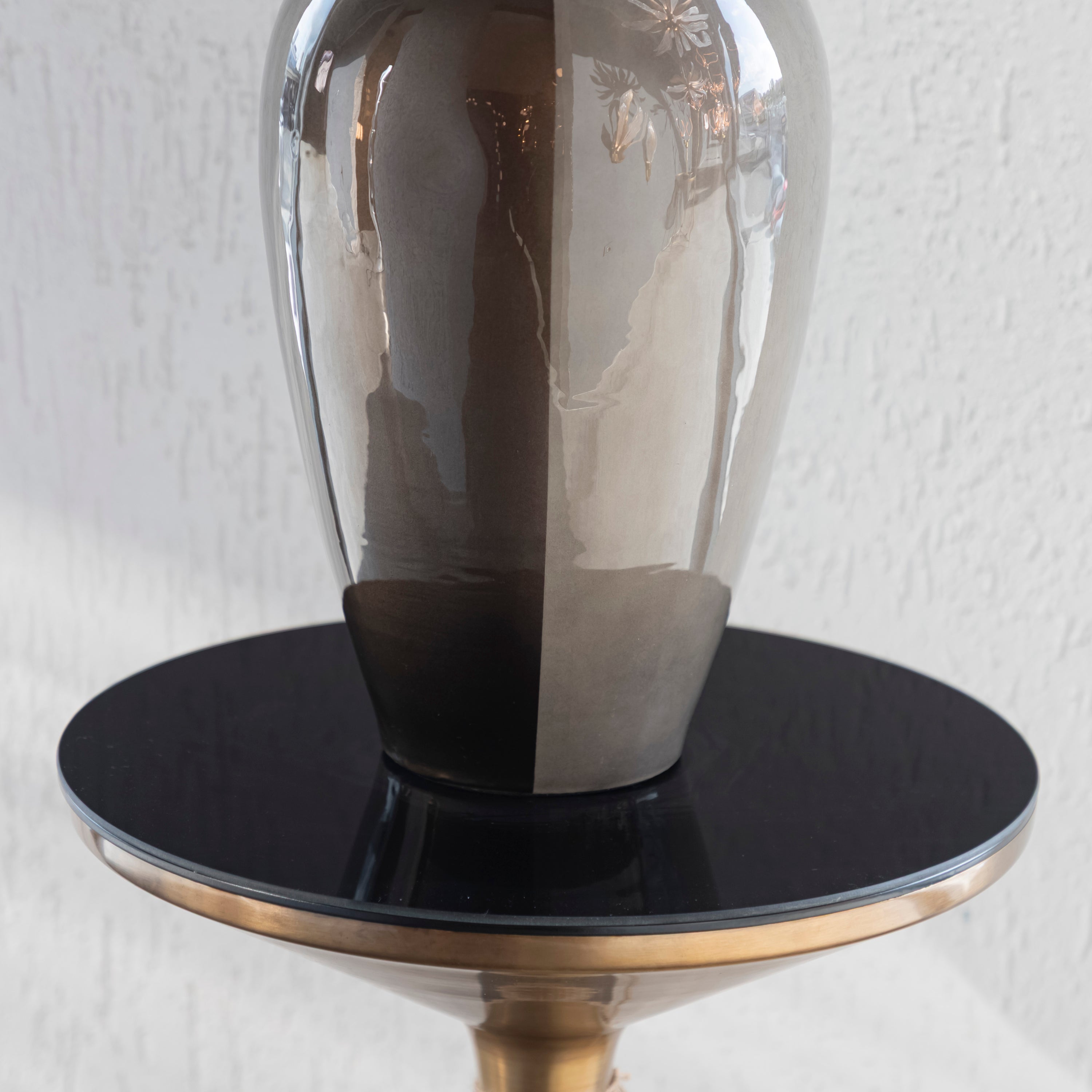 Bronze Cream Decorative Cube Object 26X93Cm