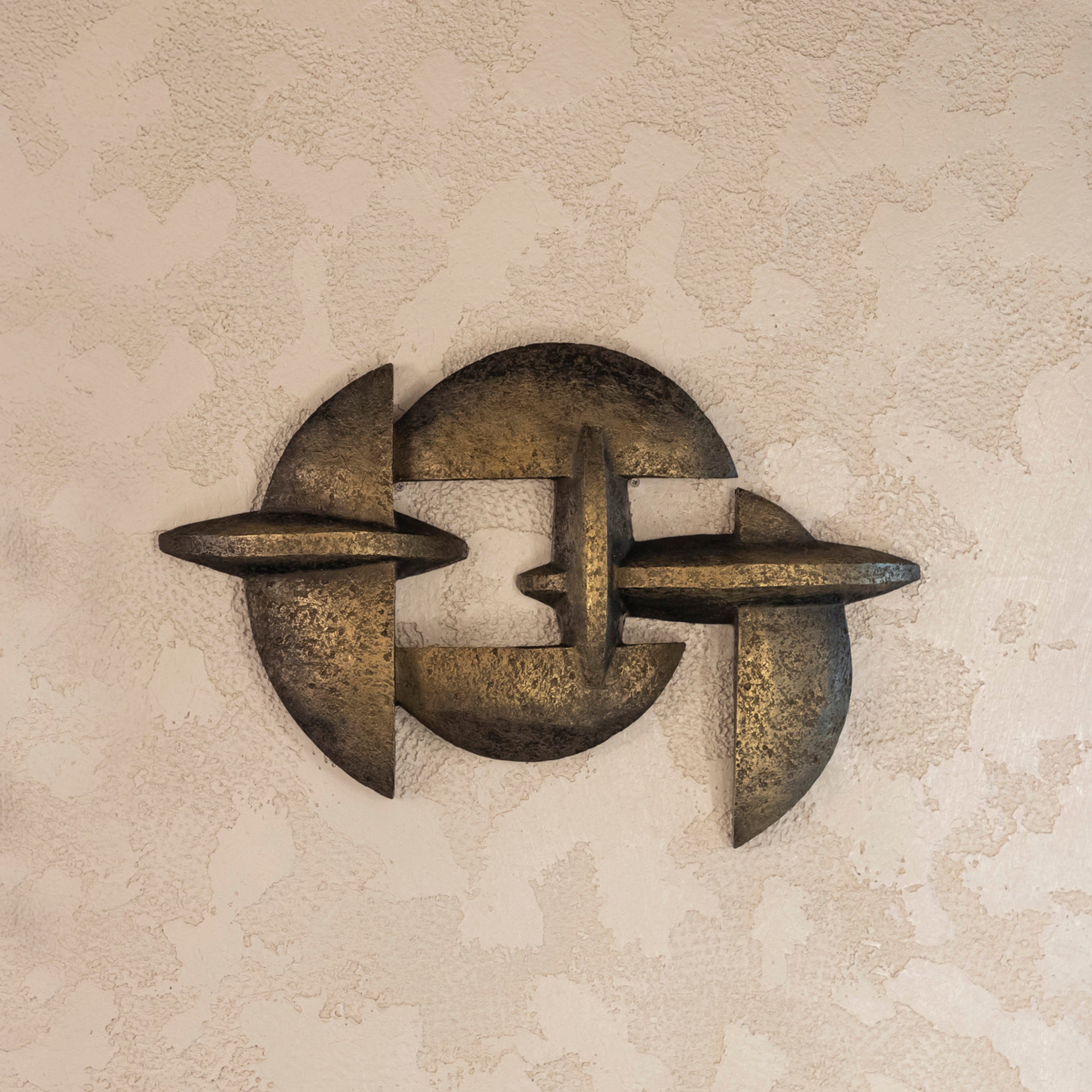 Antique Resin Wall Decor 55X10X83Cm