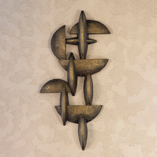 Antique Resin Wall Decor 60X10X120Cm