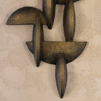 Antique Resin Wall Decor 60X10X120Cm