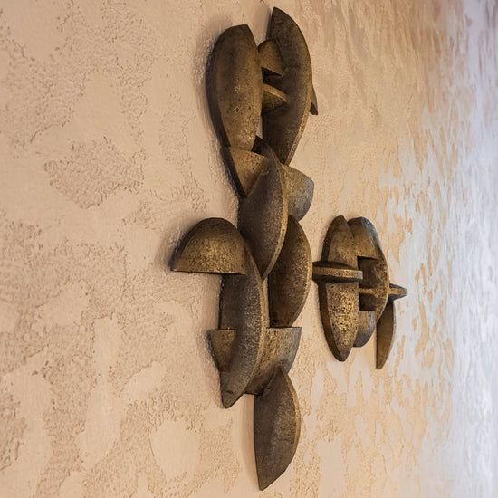 Antique Resin Wall Decor 55X10X83Cm