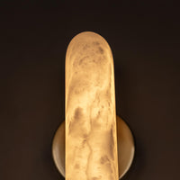 Iguazu Marble Wall Sconce 45 Cm - Heka Lighting & Trading Limited