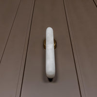 Iguazu Marble Wall Sconce 45 Cm - Heka Lighting & Trading Limited