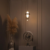 Kabil Single Smoked Glass Gray Pendant Light 28 Cm - Heka Lighting & Trading Limited