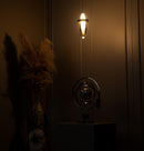 Kabil Single Smoked Glass Gray Pendant Light 37 Cm - Heka Lighting & Trading Limited