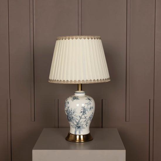 Kannus Antique White Color Porcelain Lampshade