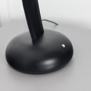 Kinþasa Black Leather Three Smoked Glass Table Lamp - Heka Lighting & Trading Limited