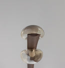 Kinshasa Brown Leather Four Honey Glass Flush Mount Ceiling Light - Heka Lighting & Trading Limited