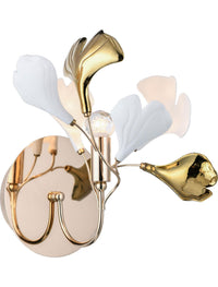 Komor Porcelain Gold Wall Sconce - Heka Lighting & Trading Limited