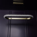 Kongo Frosted Glass Soft Antique Dining Table Chandelier - Heka Lighting & Trading Limited