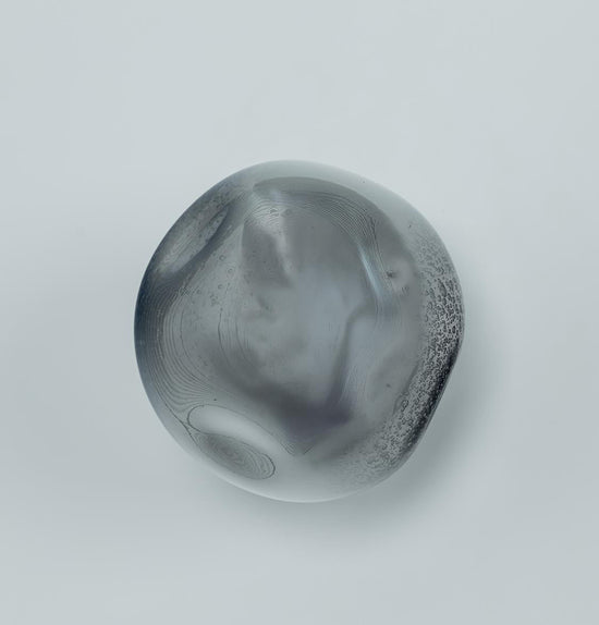 Kopenhag Bubbly Smoked Glass Chrome Wall Sconce