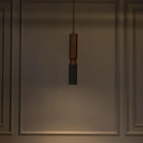 Kovak Single Black Concrete Gu10 Pendant Light Chandelier - Heka Lighting & Trading Limited