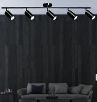 Koza Five Black Wall Sconce - Heka Lighting & Trading Limited