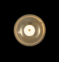Labranda Single Honey Glass Black Led Wall Sconce 12 Cm - Heka Lighting & Trading Limited