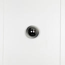 Labranda Single Smoked Glass Black Led Wall Sconce 10 Cm - Heka Lighting & Trading Limited