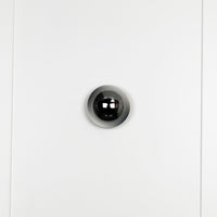 Labranda Single Smoked Glass Black Led Wall Sconce 10 Cm - Heka Lighting & Trading Limited
