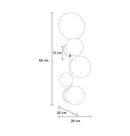Lahey Soft Double Brushed Brass Wall Sconce - Heka Lighting & Trading Limited