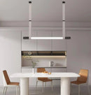 Lusaka Platinum Gray Leather Chandelier - Heka Lighting & Trading Limited