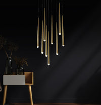 Madrid Single Antique Torch Led Pendant Light Chandelier - Heka Lighting & Trading Limited